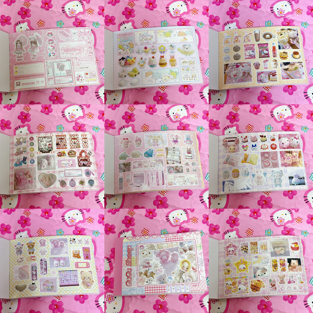 Sticker Book ♡ 27 pages