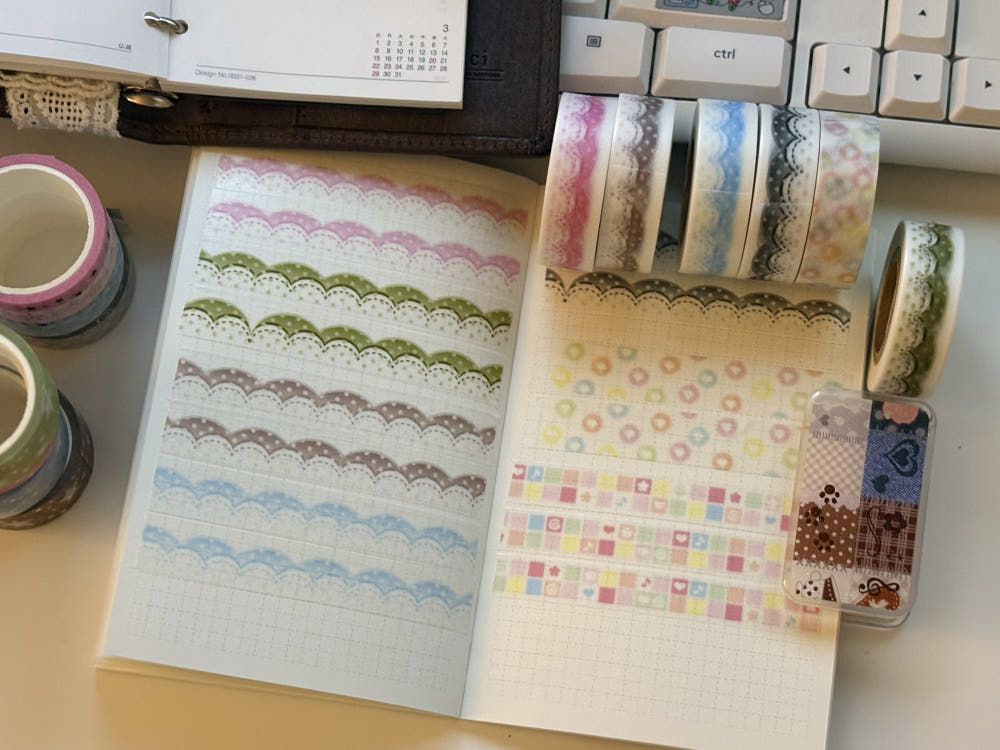 happiest fluffy shop - cloud layering masking tape
