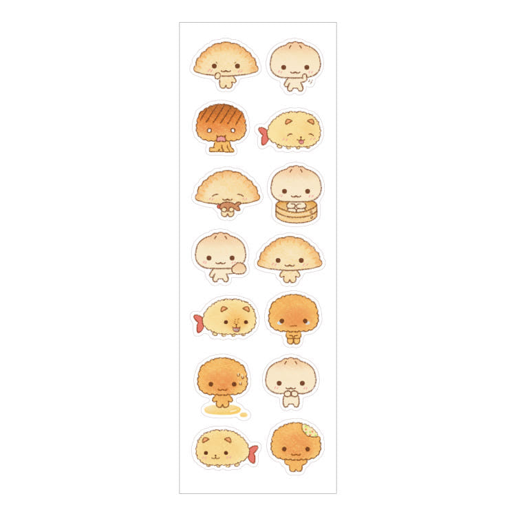 fluffyboo - dumpling sheet sticker