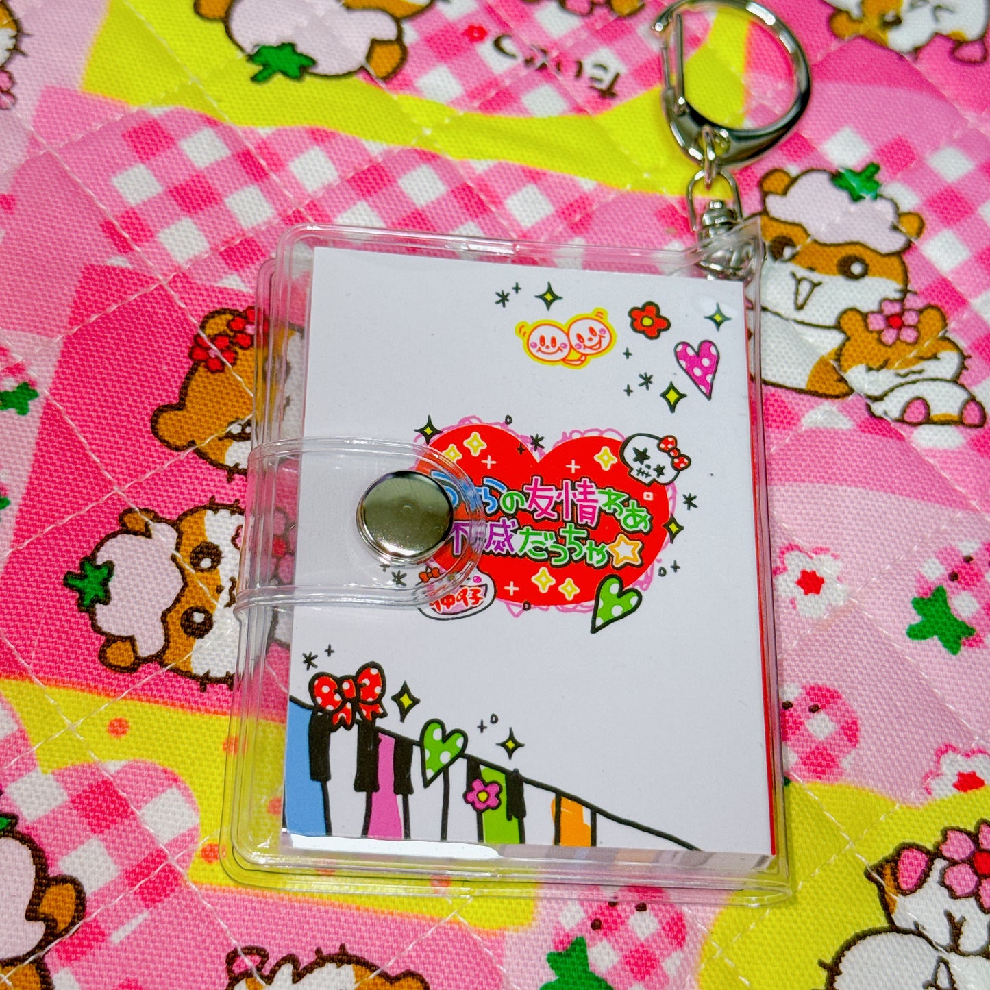 Mini Note Pad Keychain Trinket ♡ 60 sheets
