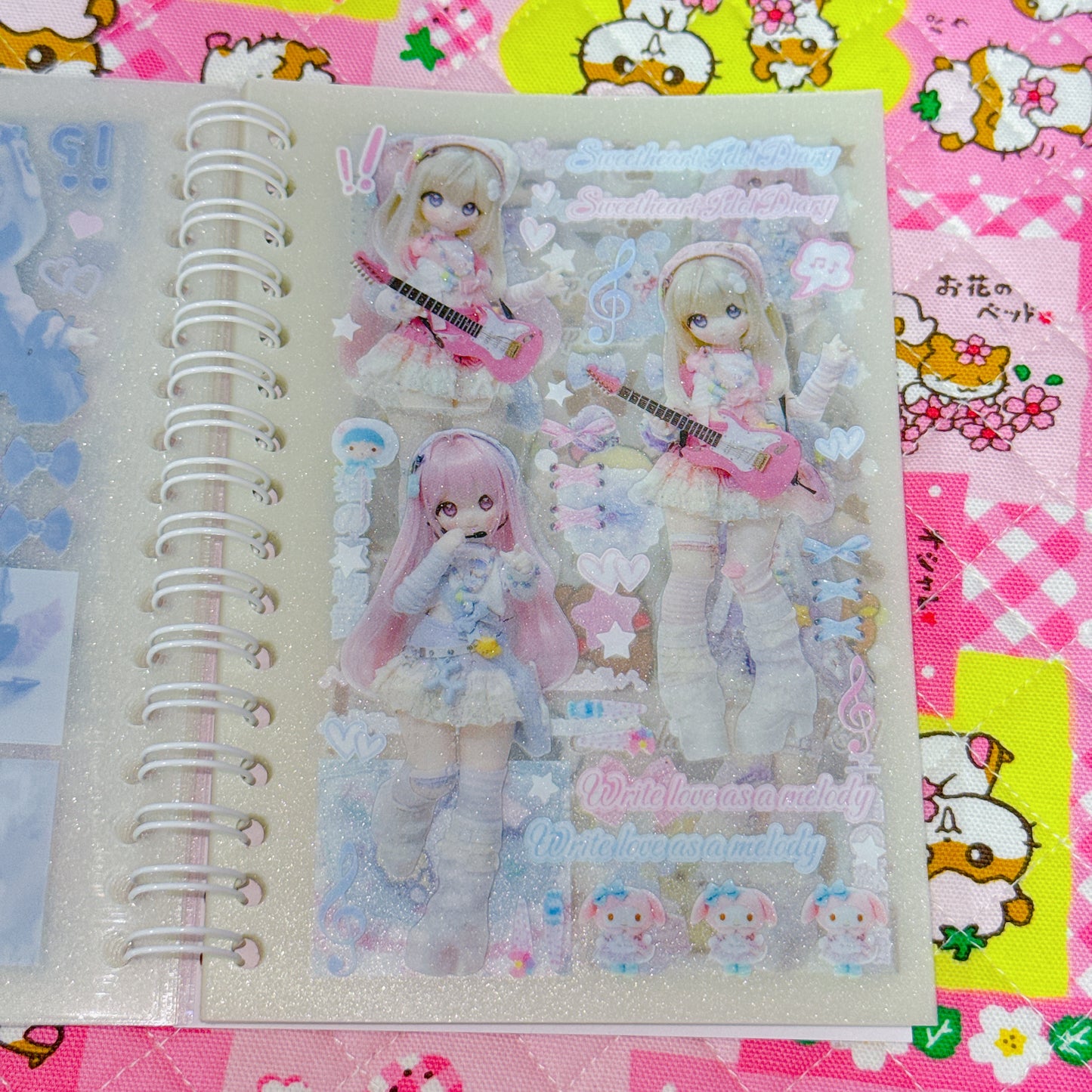Sticker Book ♡ 30 pages (transparent sand)