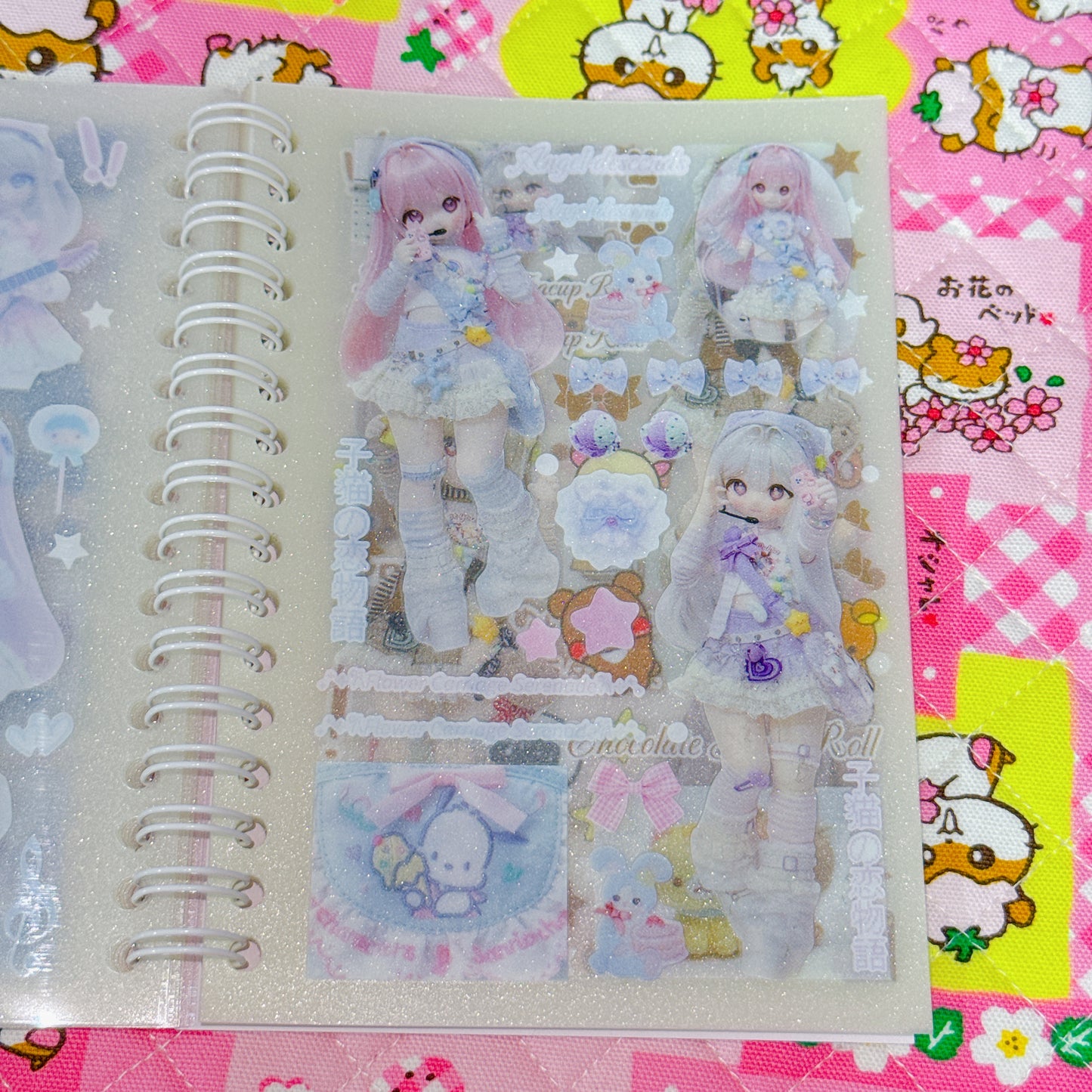 Sticker Book ♡ 30 pages (transparent sand)