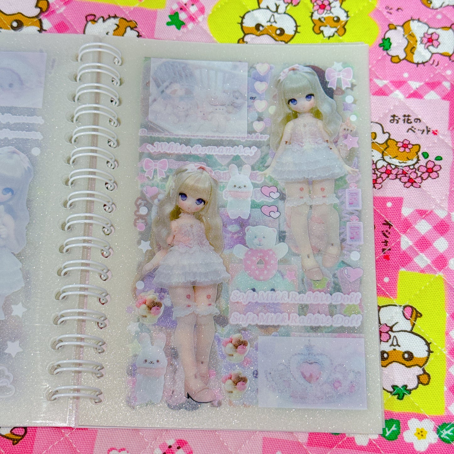 Sticker Book ♡ 30 pages (transparent sand)