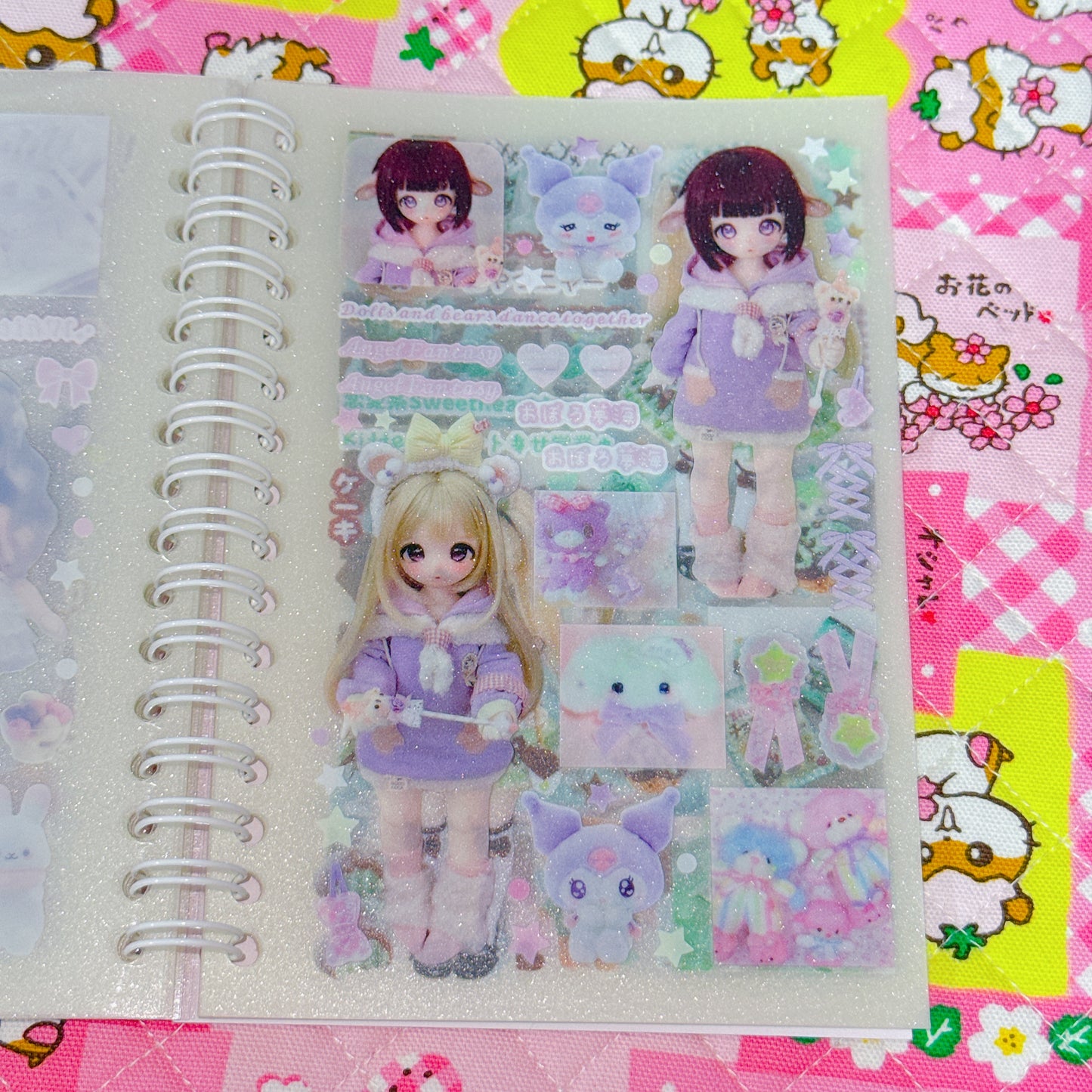 Sticker Book ♡ 30 pages (transparent sand)