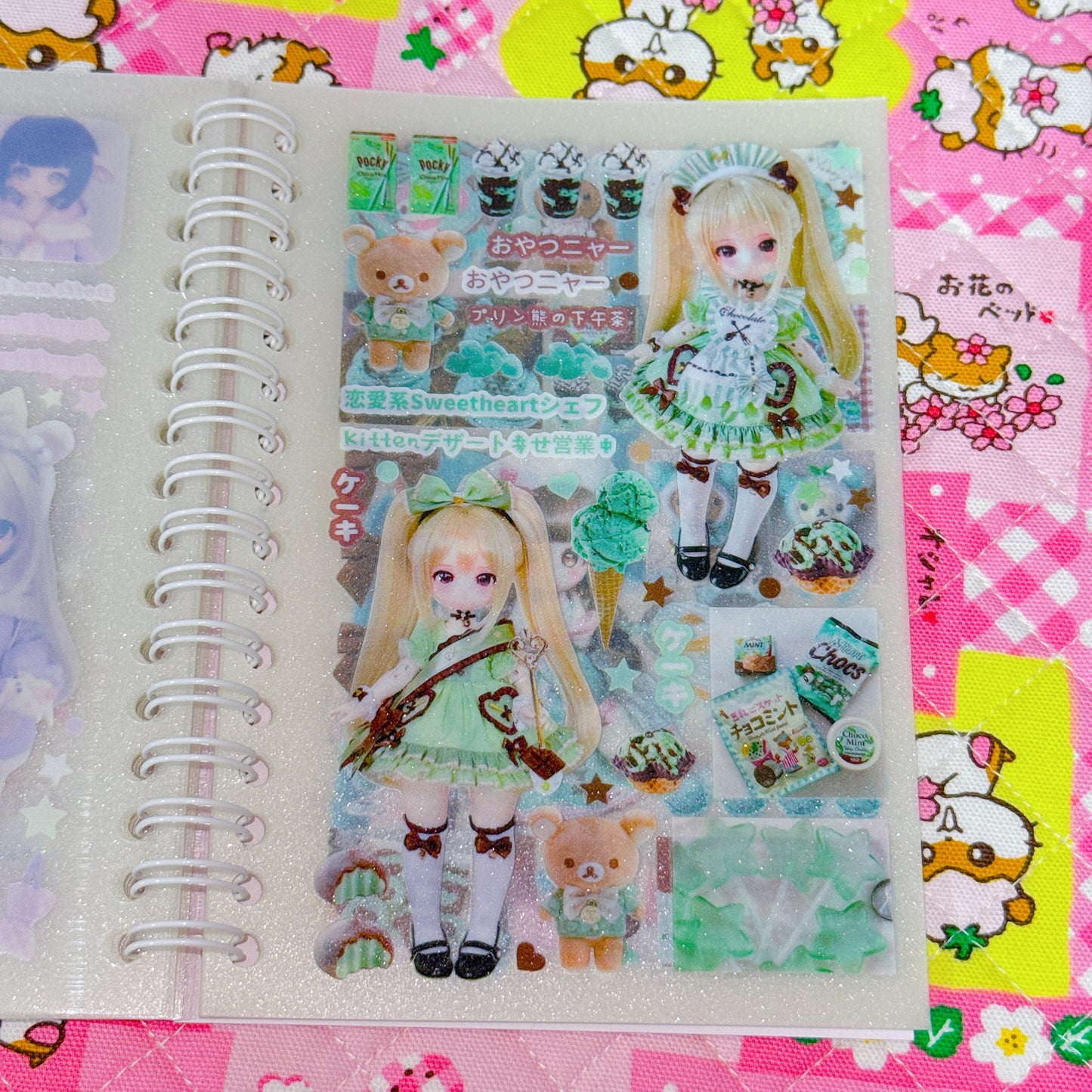 Sticker Book ♡ 30 pages (transparent sand)