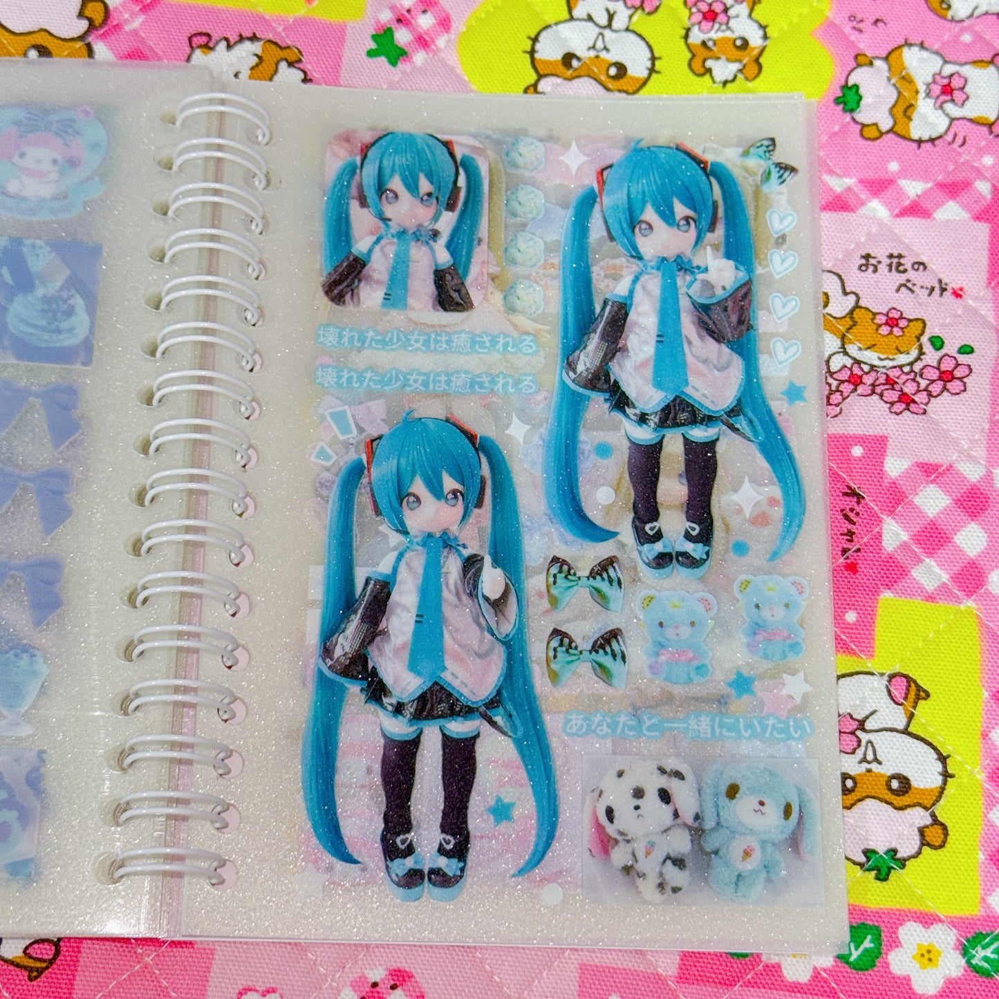 Sticker Book ♡ 30 pages (transparent sand)
