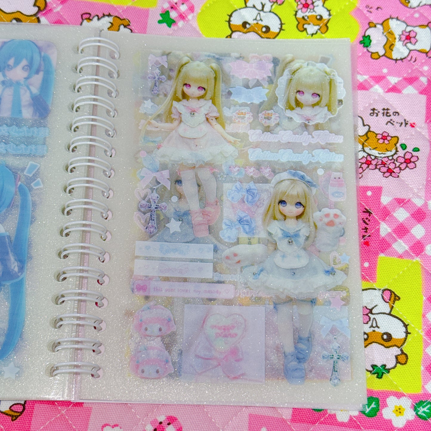 Sticker Book ♡ 30 pages (transparent sand)