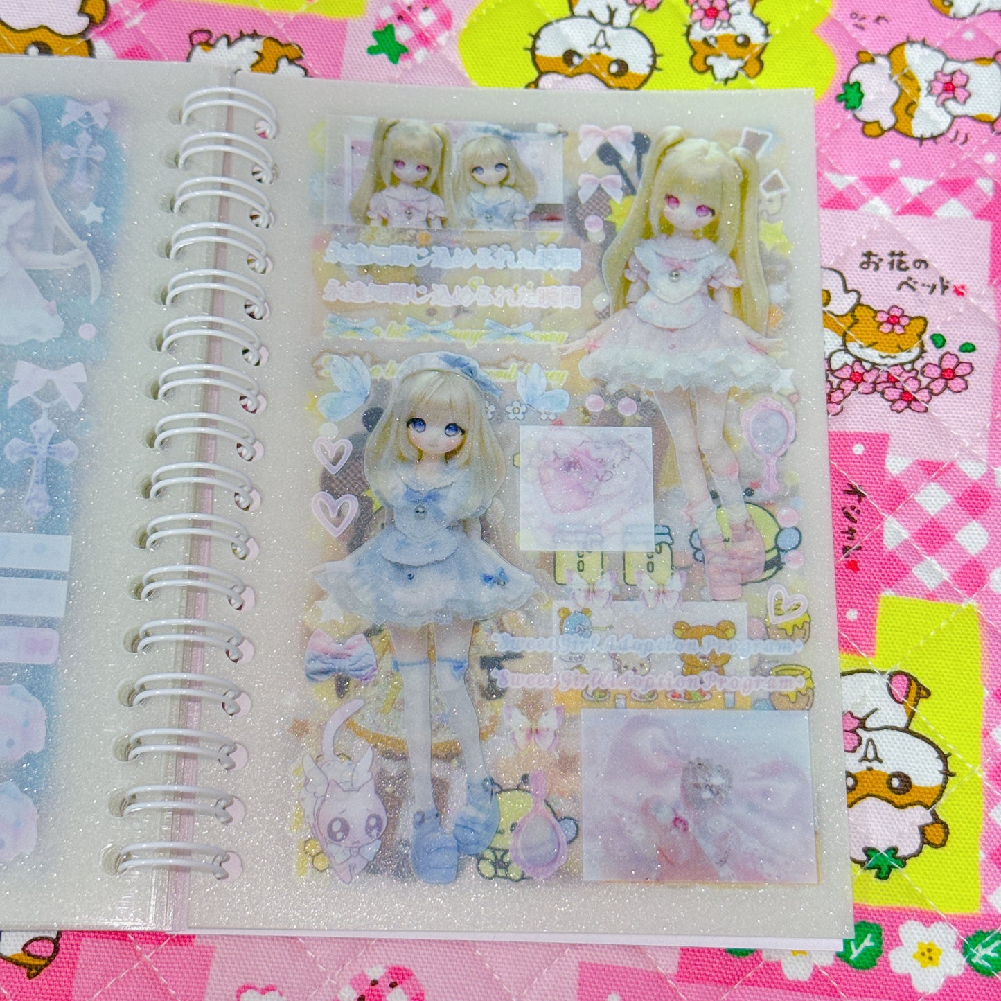 Sticker Book ♡ 30 pages (transparent sand)