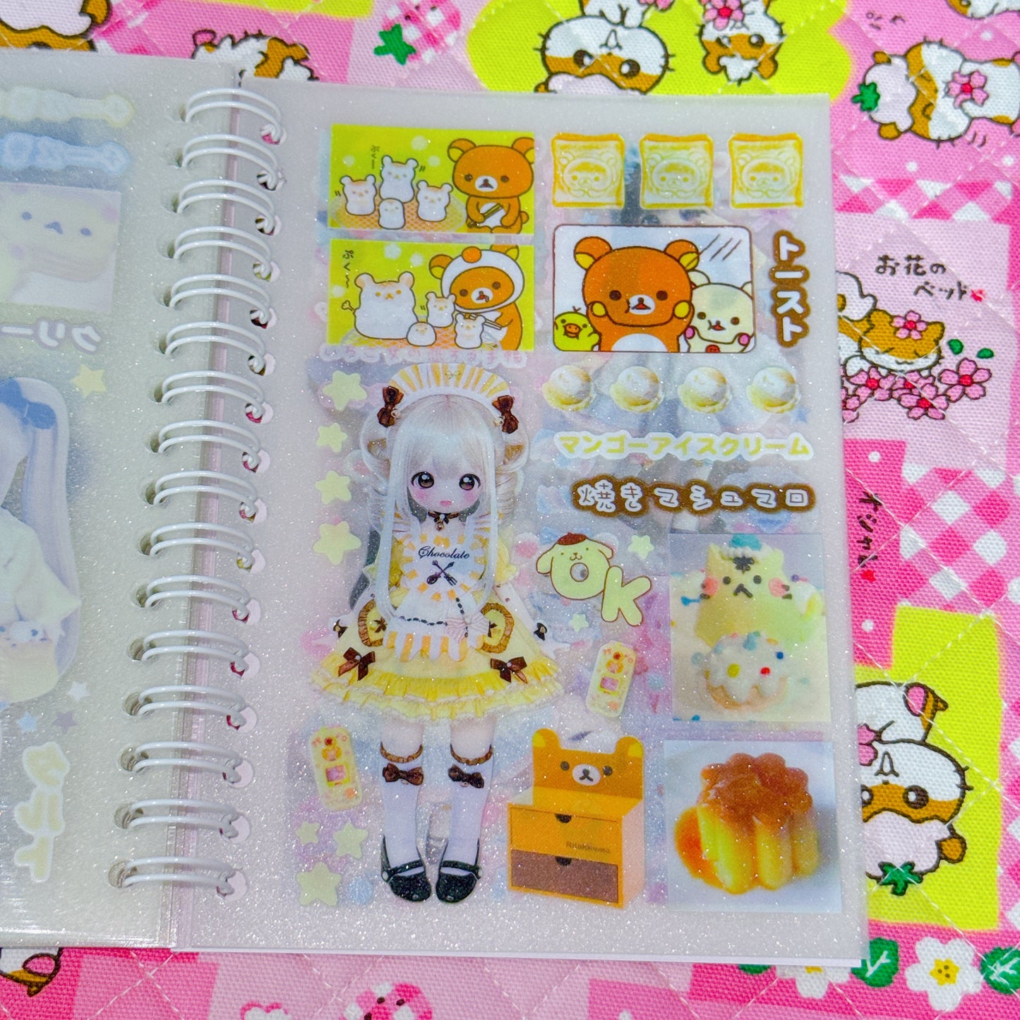 Sticker Book ♡ 30 pages (transparent sand)