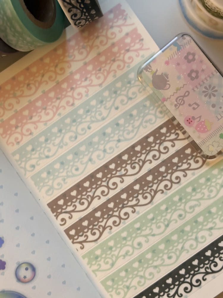 happiest fluffy shop - love ornament masking tape