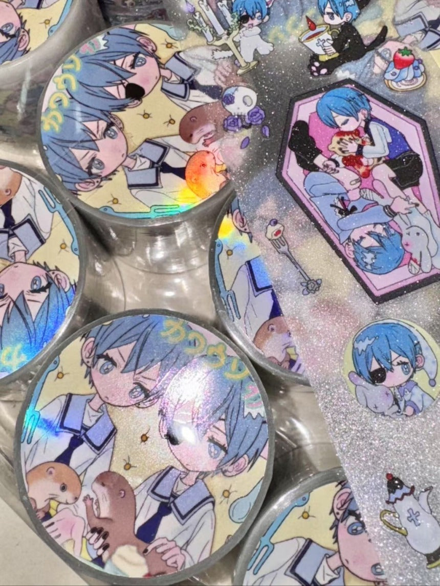 Sunonebird x Tiantian com butler 2 roll sticker tape