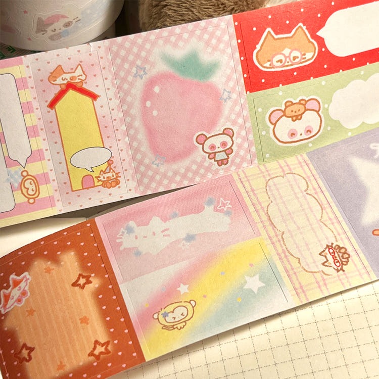 Berddi - Memo Sheet Kiss Cut Sticker