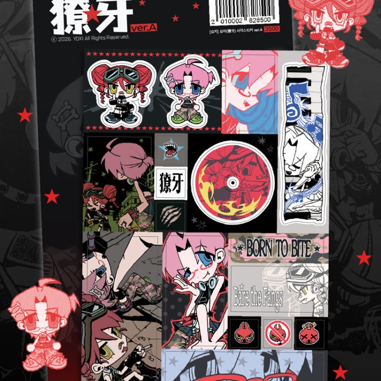 yoki - yoa sticker