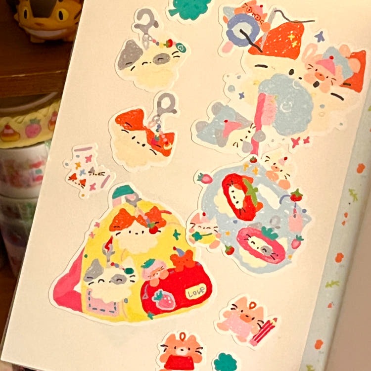 Berddi - keychain Seal Sticker