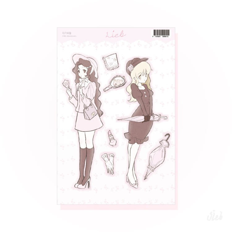 Sieb - girls Sticker