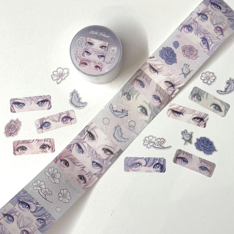 NCHO Planet - the eyes Kiss Cut Tape