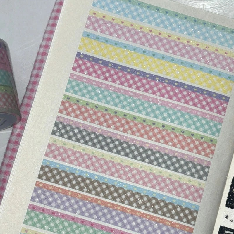 the glint of - Juicy check Kiss Cut tape