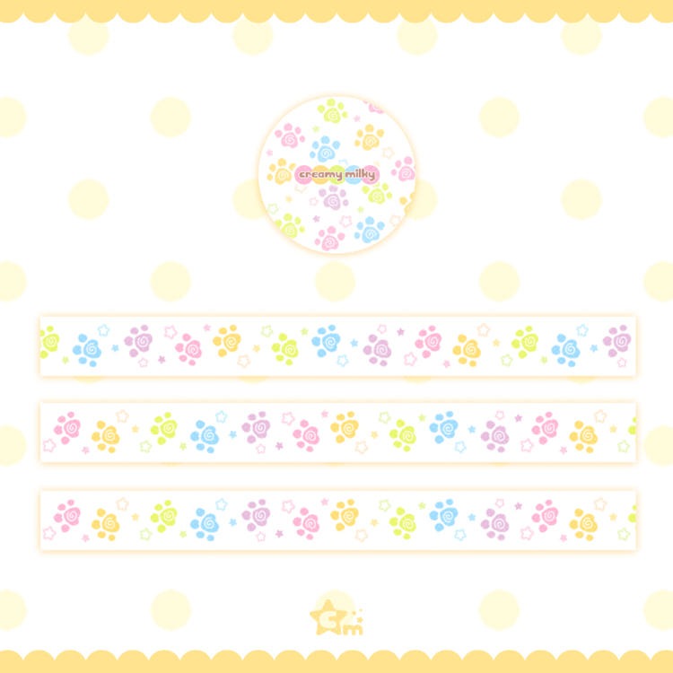 Creamy Milky - Rainbow Tape