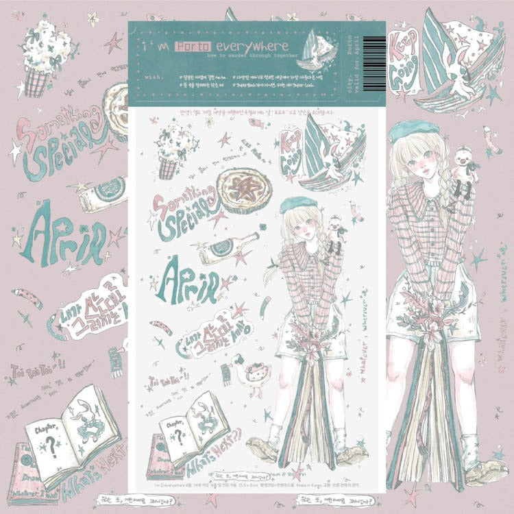 yeorn - everywhere 4 sticker