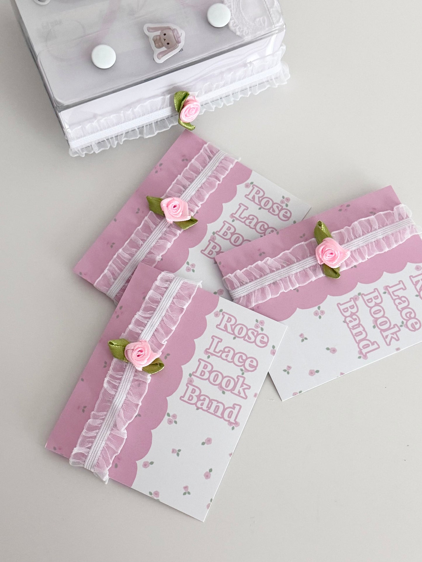 somandpeace - rose lace book band