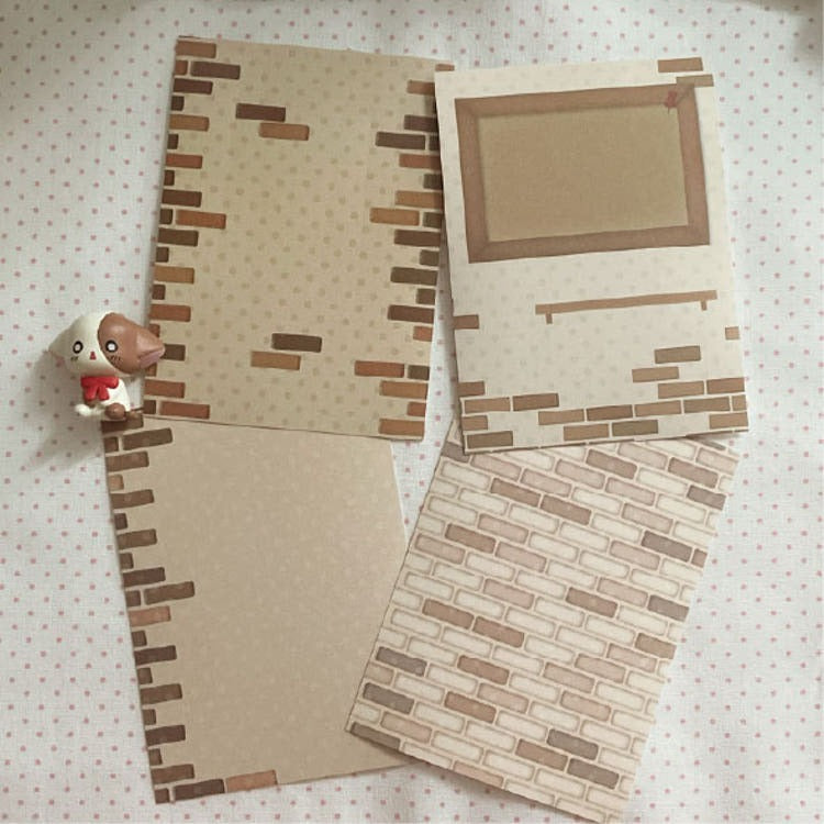 comameringo - brick memo sheet pack