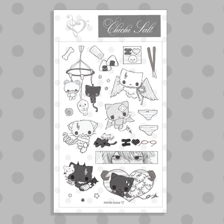 Natsunya - chichi salt sticker