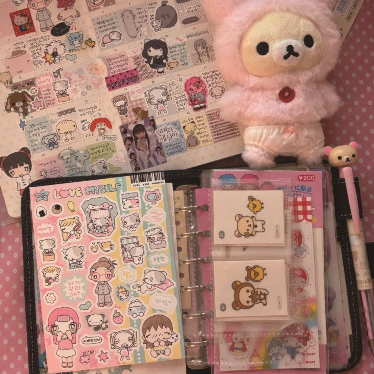 munyu - love myself sheet sticker