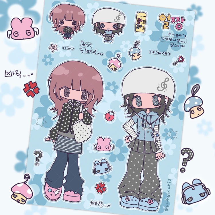 Pooky Cuti3 - ulzzang Sticker