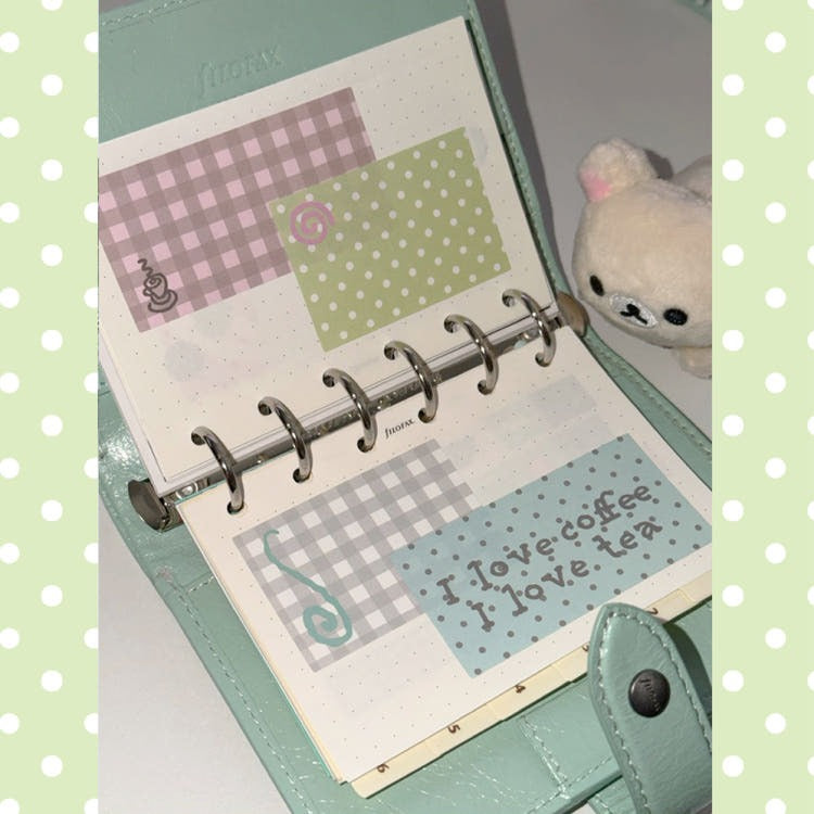TLC Room - Coffee Memo Sheet Sticker Pack