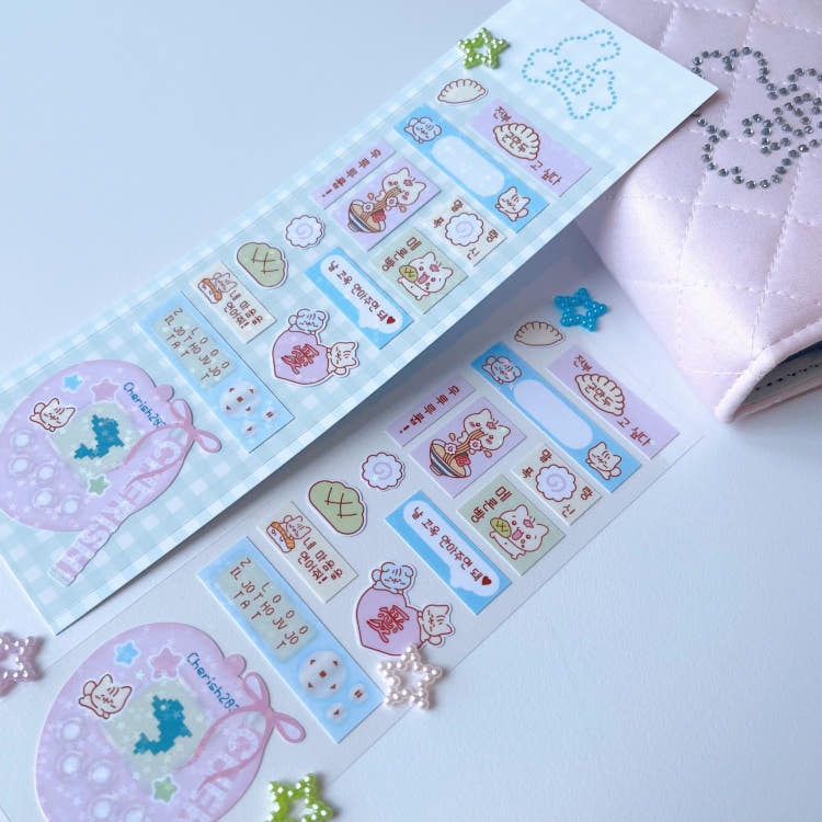 cherish 203 - tamagotchi sticker