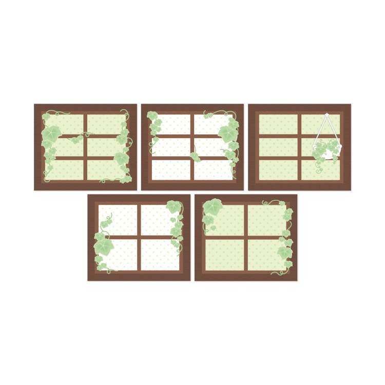 Nevertheless - summer windows memo sheet sticker