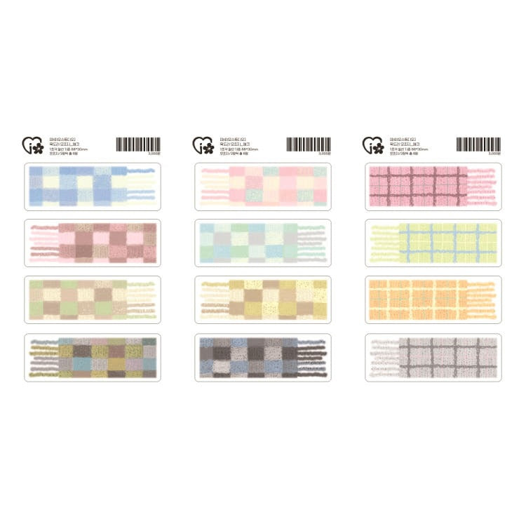 iostudio - scarf memo sheet sticker check