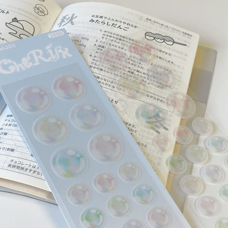 cherish 203 - bubble sticker