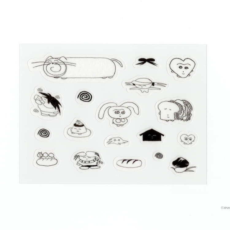 zinzoo - smile sheet sticker