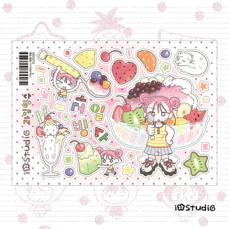 iostudio - fruit Sticker