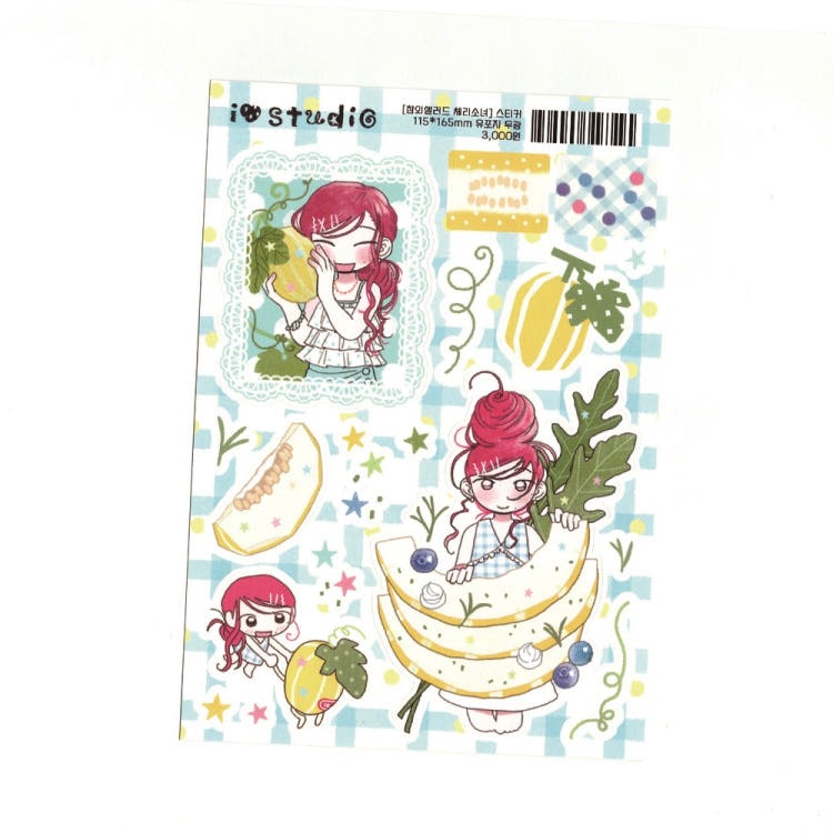 iostudio - melon Sticker