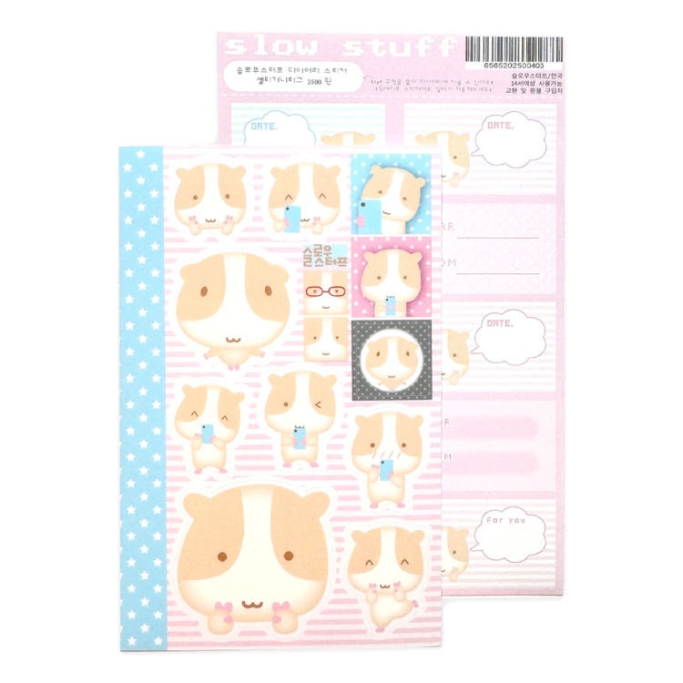slow stuff - guinea pig sticker