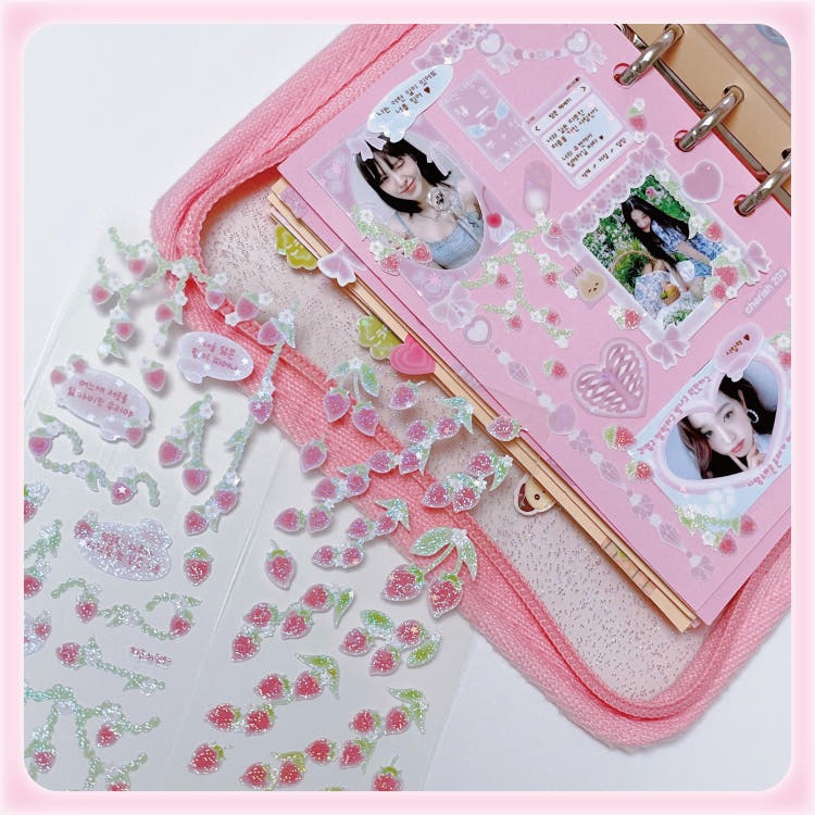 cherish 203 - sweet strawberry sticker