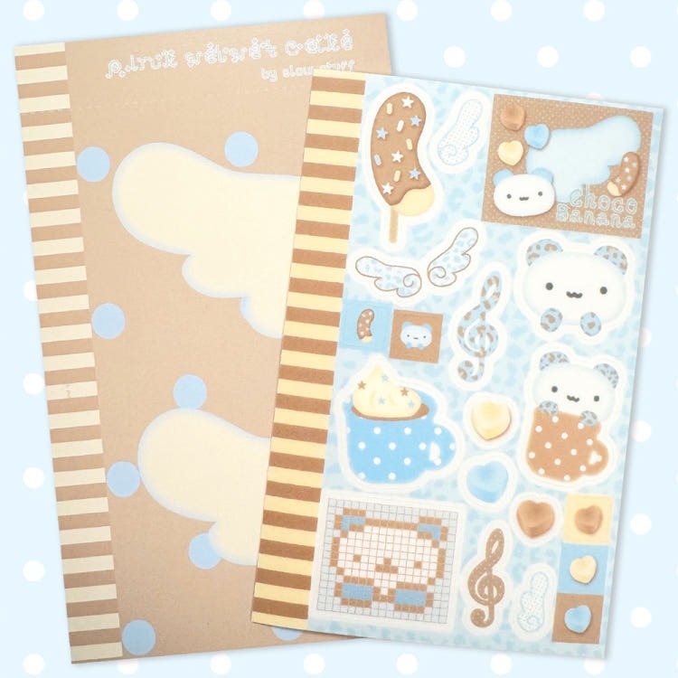 slow stuff - choco banana sticker