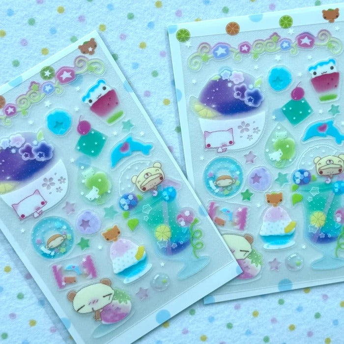 Happy nyang day - Summer bingsu sticker