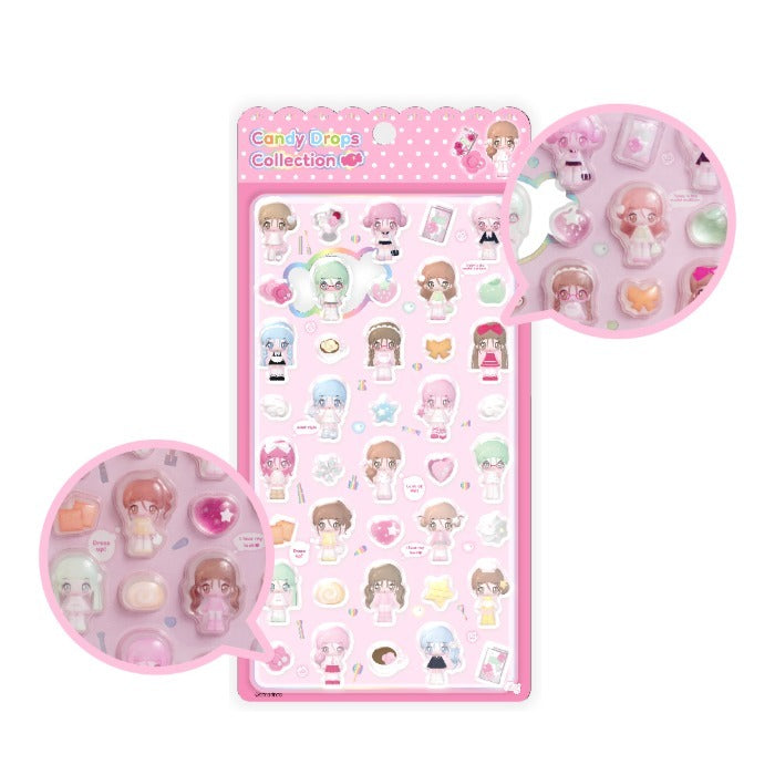 Mering - Candy drops collection sticker CORALTREE