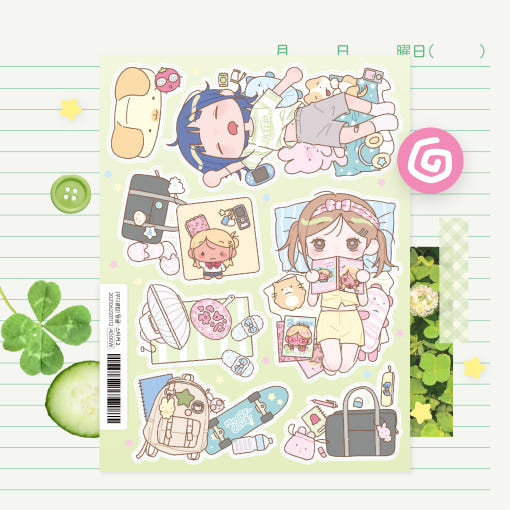 ♡ moodyclub - Lazy 2 sticker