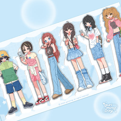 ♡ guriming day - Girl's closet 2 sticker