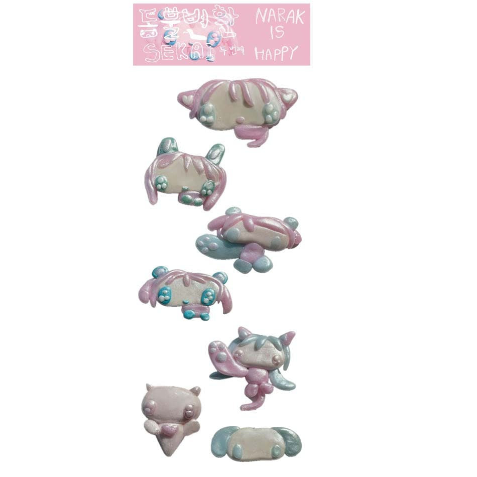 narakishappy - sekai 2 sticker