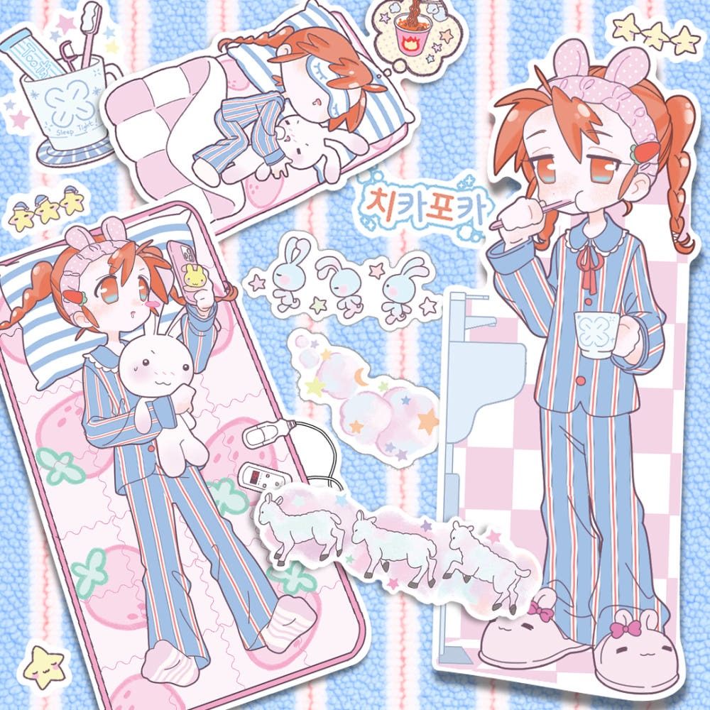 heez - laze around sticker