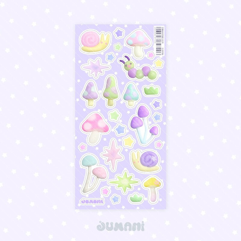 Jumani - mushroom sticker