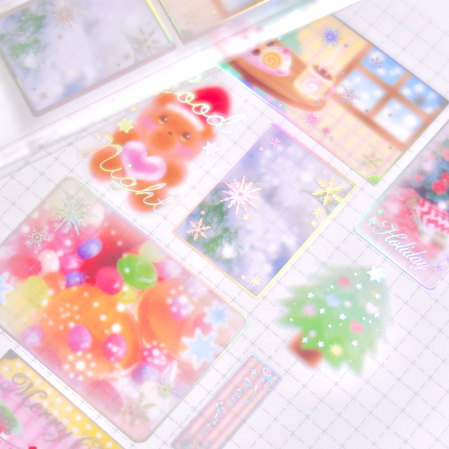 ♡ Pearly Button - Christmas Memory Sticker