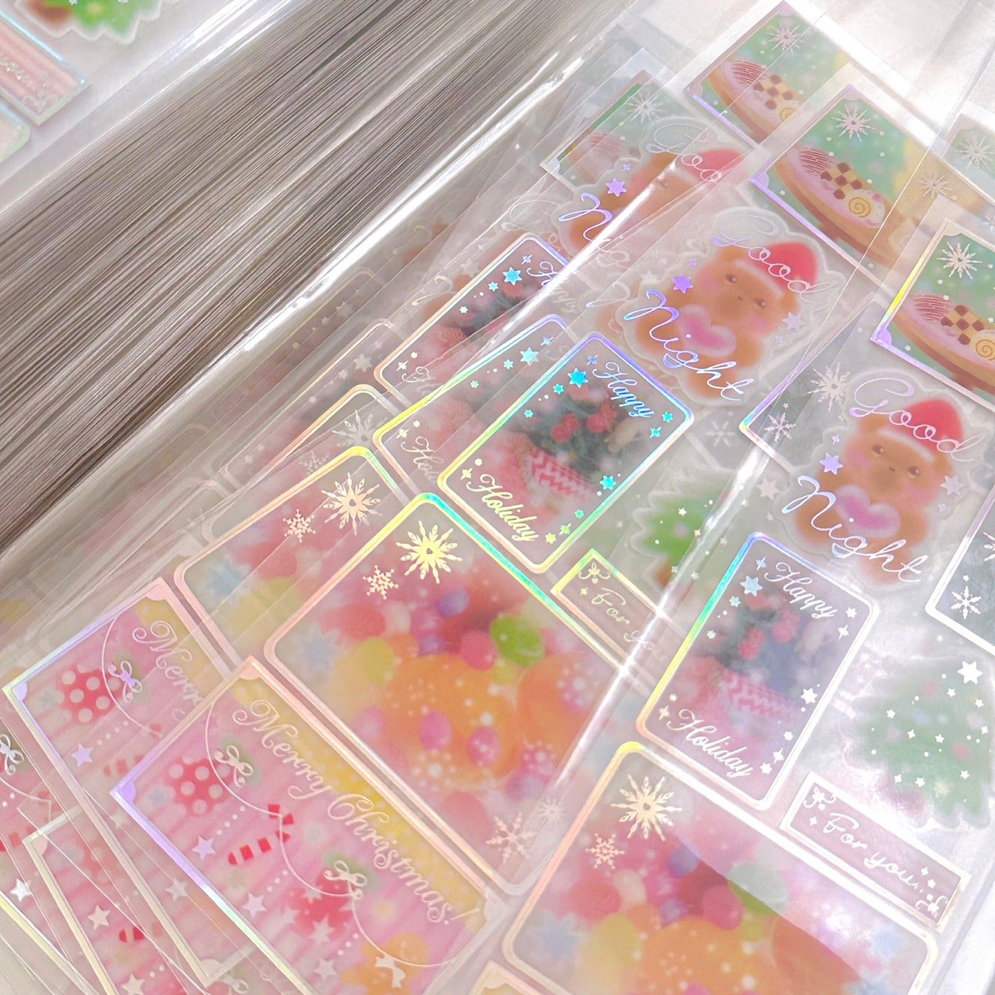 ♡ Pearly Button - Christmas Memory Sticker