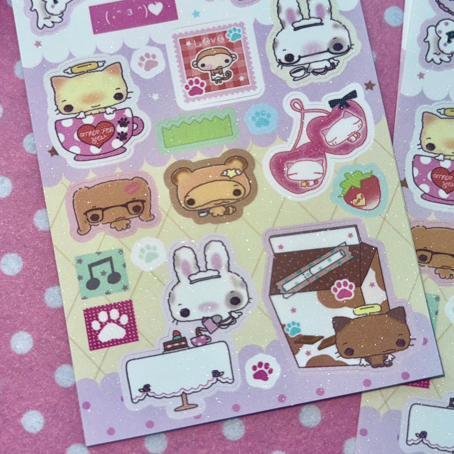 ♡ Happy Nyang Day - Pet Love Sticker