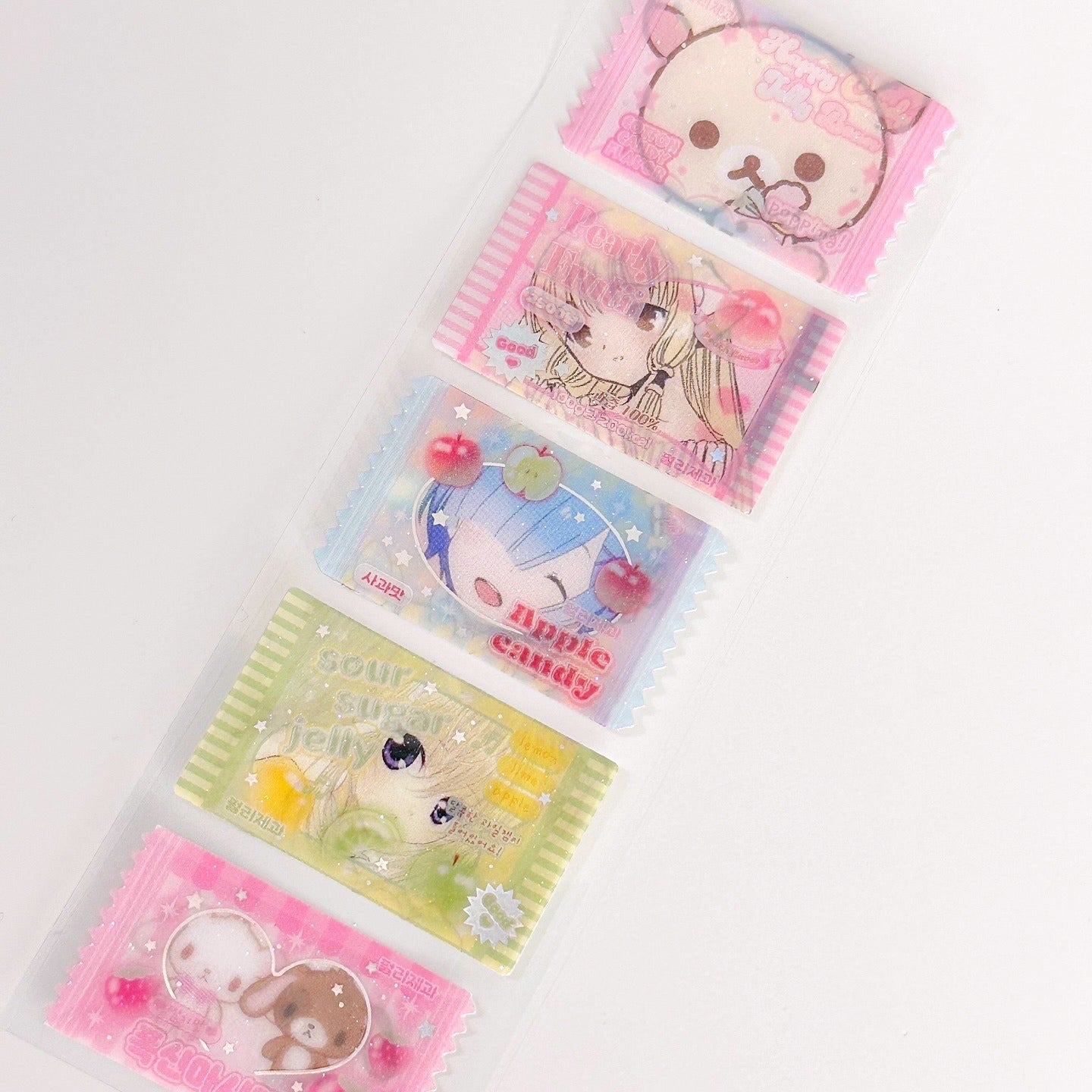 ♡ Pearly Button - Popping Fruits Sticker Set